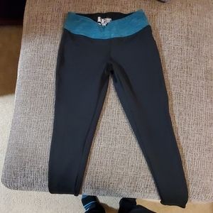 New Balance Black and Blue Leggings